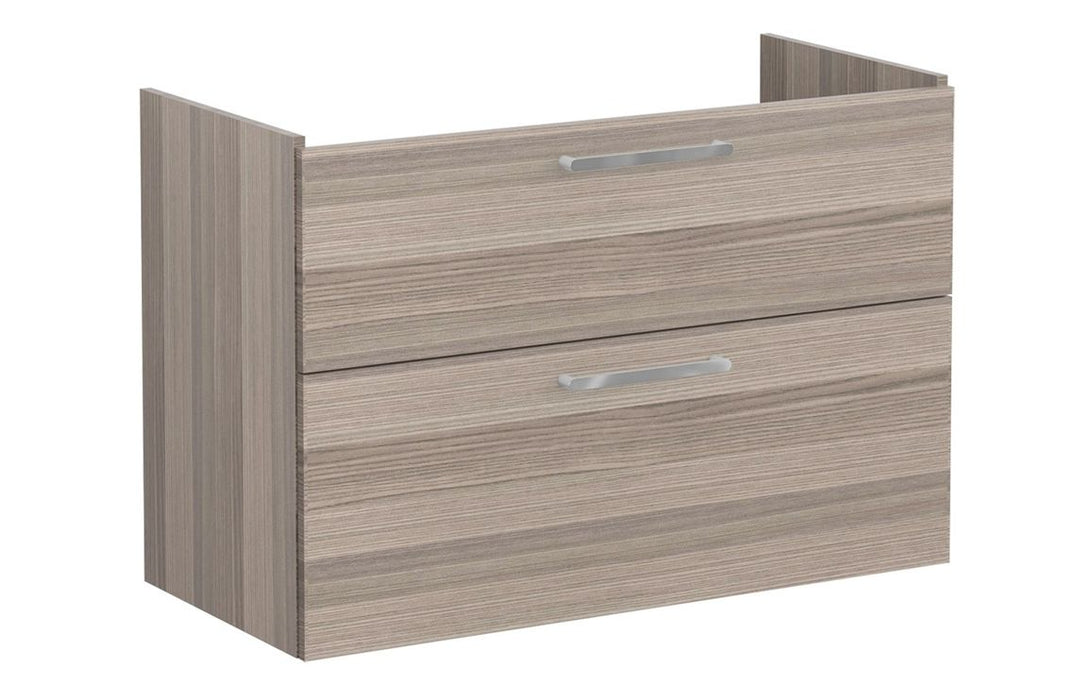 VitrA Root Flat 100cm 2 Drawer Washbasin Unit - Cordoba