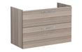 VitrA Root Flat 100cm 2 Drawer Washbasin Unit - Cordoba