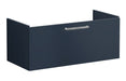 VitrA Root Flat 100cm 1 Drawer Washbasin Unit - Matt Dark Blue