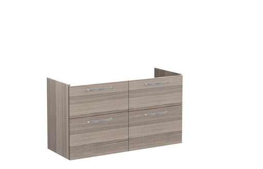 VitrA Root Flat 120cm 4 Drawer Washbasin Unit - Cordoba