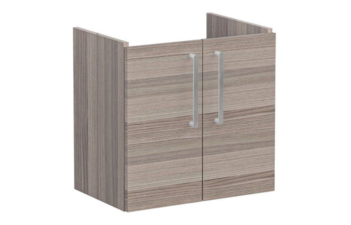 VitrA Root Flat 60cm 2 Door Wall Hung Slim Washbasin Unit - Cordoba
