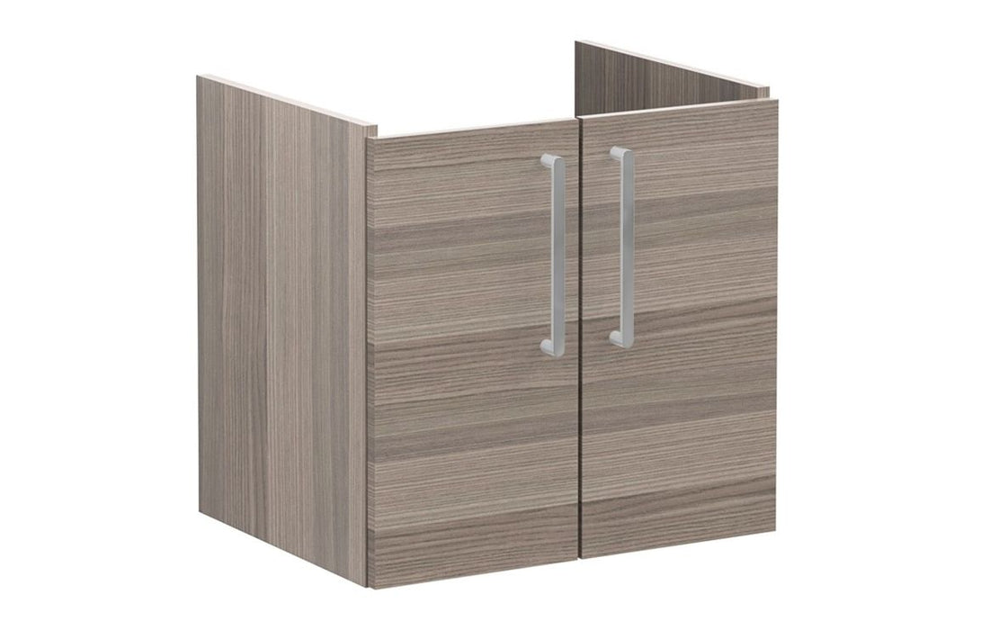 VitrA Root Flat 60cm 2 Door Wall Hung Washbasin Unit - Cordoba