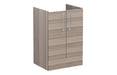 VitrA Root Flat 60cm 2 Door Floor Standing Washbasin Unit - Cordoba