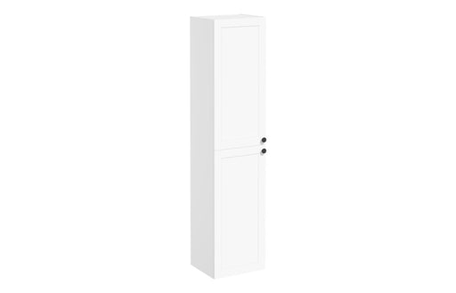 VitrA Root Classic 40cm 2 Door Tall Unit (LH Hinge) - Matt White