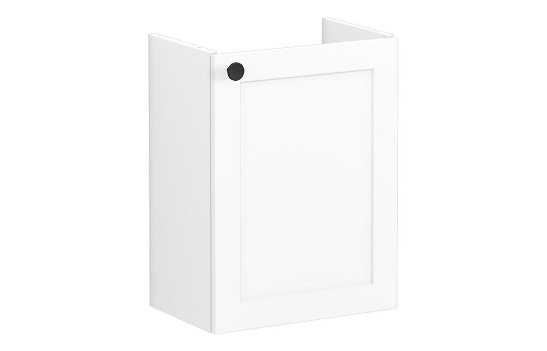 VitrA Root Classic 40cm 1 Door Wall Hung Slim Washbasin Unit  - Matt White