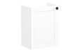 VitrA Root Classic 40cm 1 Door Wall Hung Slim Washbasin Unit  - Matt White
