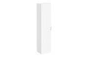 VitrA Root Groove 40cm 2 Door Tall Unit (LH Hinge) - Matt White