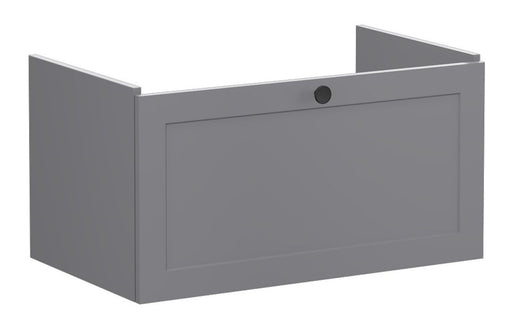 VitrA Root Classic 80cm 1 Drawer Washbasin Unit - Matt Grey