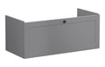 VitrA Root Classic 100cm 1 Drawer Slim Washbasin Unit - Matt Grey