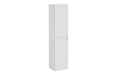 VitrA Root Classic 40cm 2 Door Tall Unit (LH Hinge) - Matt Light Grey