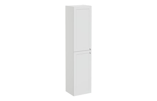 VitrA Root Classic 40cm 2 Door Tall Unit (LH Hinge) - Matt Light Grey