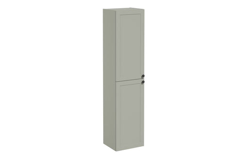 VitrA Root Classic 40cm 2 Door Tall Unit (LH Hinge) - Matt Retro Green