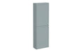 VitrA Root Classic 55cm 2 Door Slim Tall Unit (LH Hinge) - Matt Fjord Green