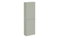 VitrA Root Classic 55cm 2 Door Slim Tall Unit (LH Hinge) - Matt Retro Green