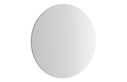 VitrA 795x795mm Round Mirror - Brushed Chrome