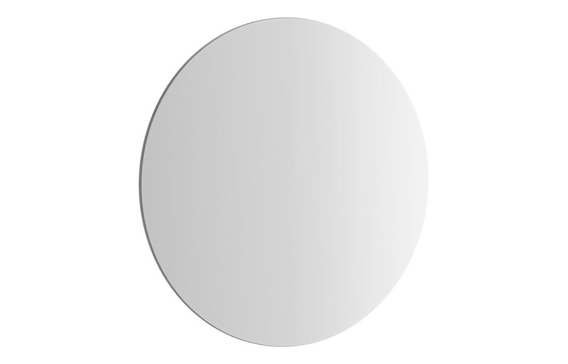 VitrA 995x995mm Round Mirror - Brushed Chrome