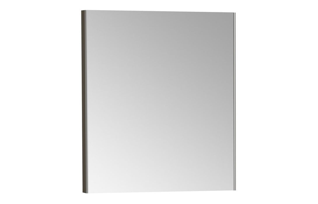 VitrA 620x695mm Rectangular Mirror - Brushed Chrome