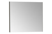 VitrA 820x695mm Rectangular Mirror - Brushed Chrome