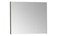 VitrA 820x695mm Rectangular Mirror - Brushed Chrome