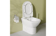VitrA Integra Rimless Back to Wall Pan Only - White