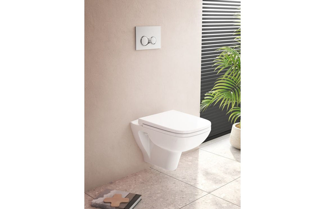 VitrA S20 Wall Hung Pan Only - White