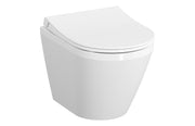 VitrA Integra Rimless Wall Hung Pan Only (Hidden Fix) - White