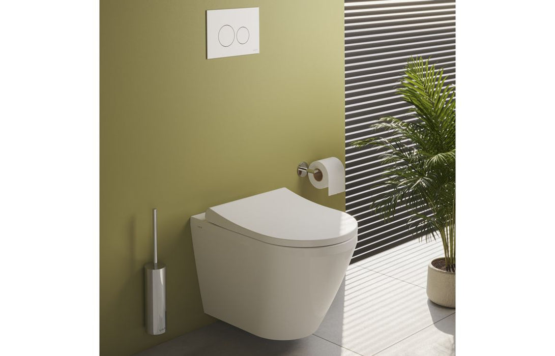 VitrA Integra Rimless Wall Hung Pan Only (Hidden Fix) - White