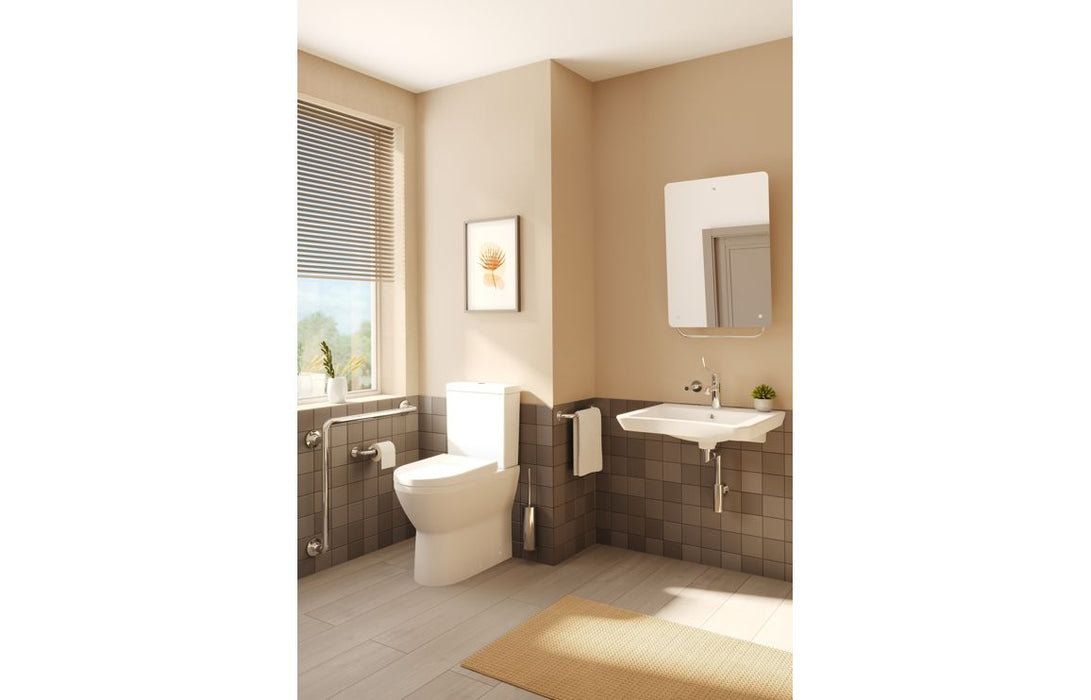 VitrA Integra Rimless Comfort Height Fully Shrouded Close Coupled Pan Only - White