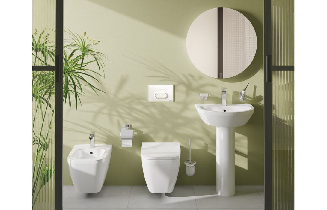 VitrA Integra Square Wall Hung Pan Only - White