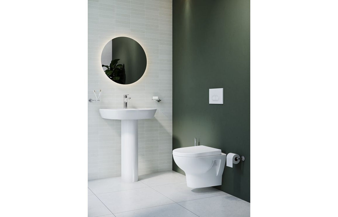 VitrA Zentrum Rimless Wall Hung Pan Only - White