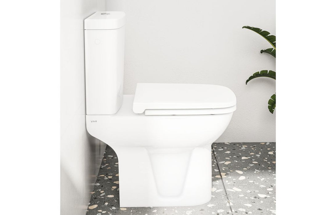VitrA S20 Soft Close Slim Toilet Seat - White