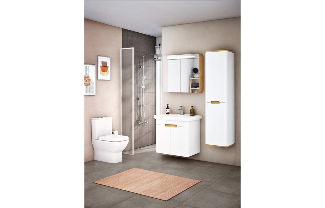 VitrA Integra Square Soft Close Toilet Seat - White