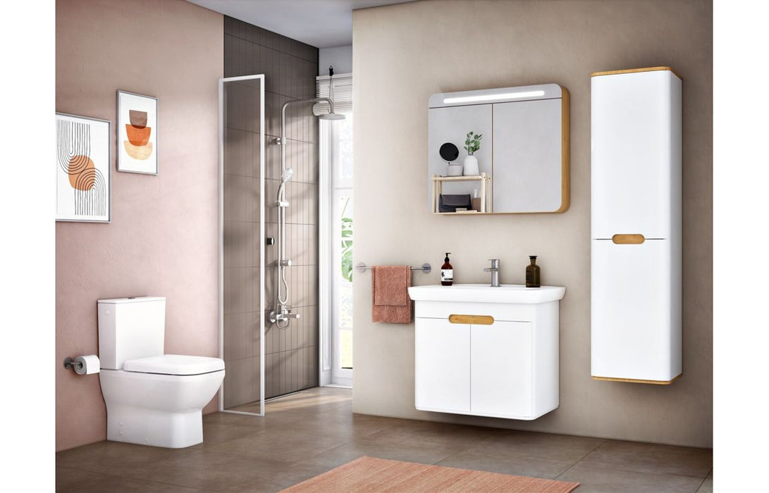 VitrA Integra Square Soft Close Toilet Seat - White
