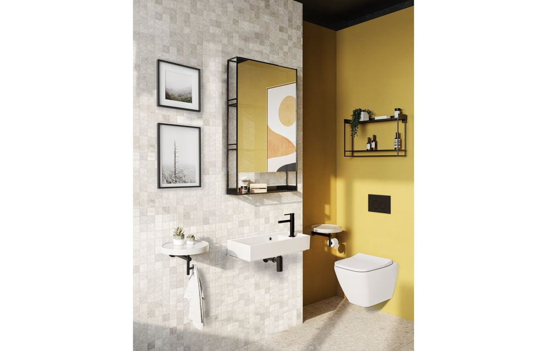 VitrA Integra Square Slim Toilet Seat - White