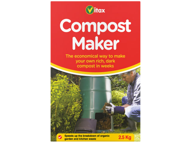 Compost Maker 2.5kg – Fast Compost Accelerator for Garden Waste | Vitax ...