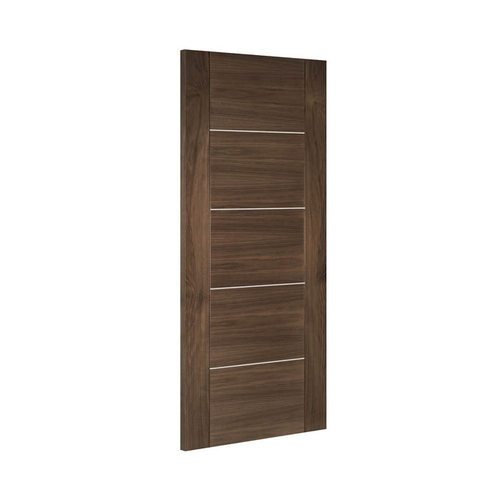 Deanta Valencia Prefinished Walnut Door