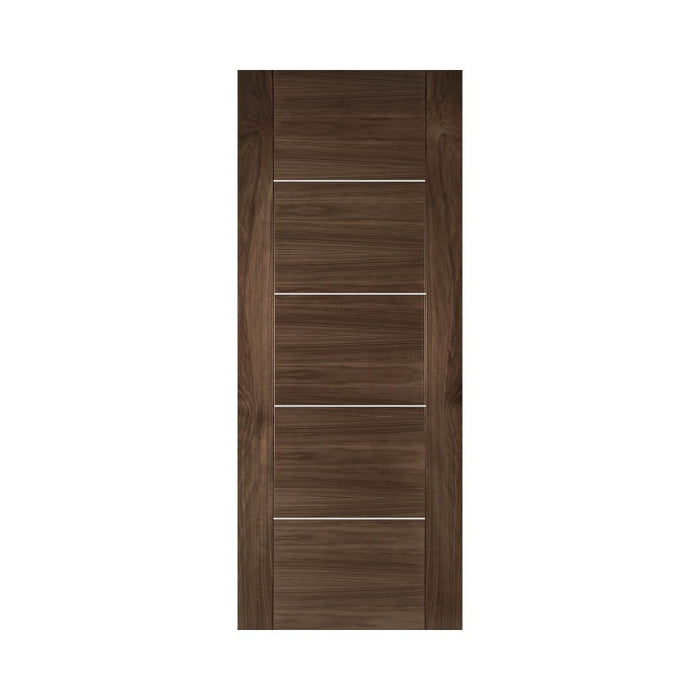 Deanta Valencia Prefinished Walnut Door