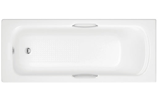 Valencia Single End Twin Grip Textured Base 8mm 1700x700x510mm 2TH Bath