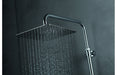 Vema Thermostatic Shower Column w/Fixed Head & Riser - St/Steel
