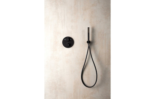 Vema Timea Black Handset Wall Bracket & Outlet