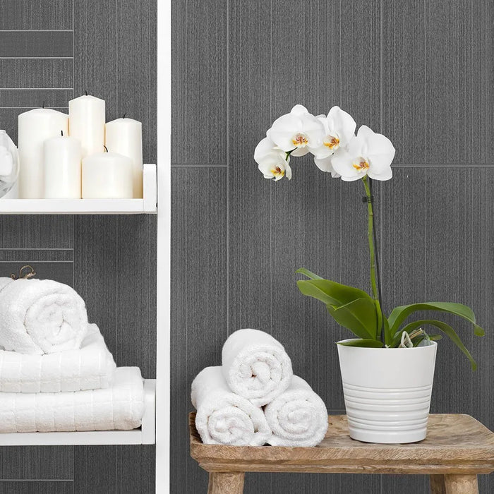 Vilo Motivo Tile – Anthracite Tiles – Pack of 4