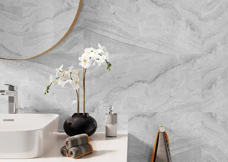 Vilo SPC Tile Ash Grey – 60cm x 30cm