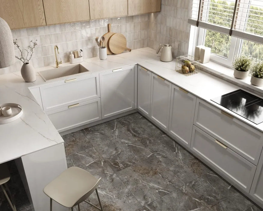 Vilo SPC Tile Flooring – Marble Skin