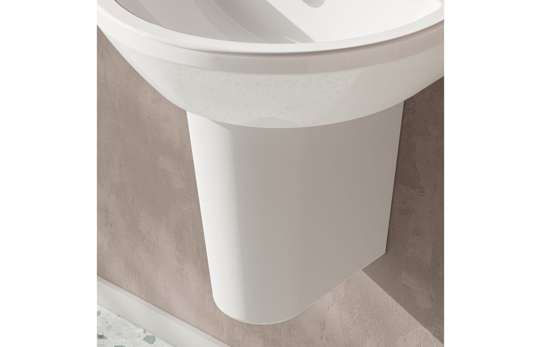 VitrA Integra 170x265mm Semi Pedestal Only - White