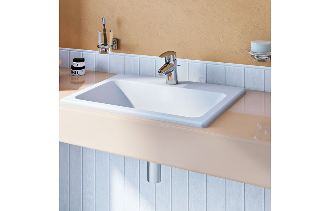 VitrA S20 550x455mm 1TH Countertop/Vessel Washbowl - White