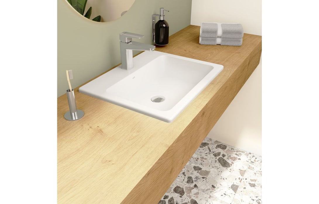 VitrA S20 550x455mm 1TH Countertop/Vessel Washbowl - White