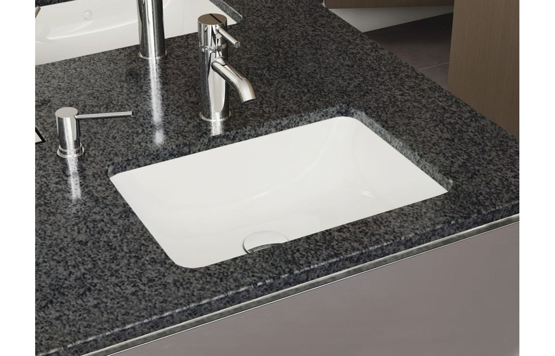 VitrA S20 500x370mm 0TH Undercounter Basin - White