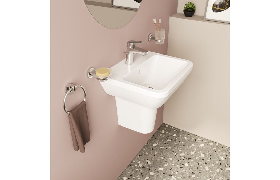VitrA Integra 445x400mm 1TH Basin w/Overflow - White