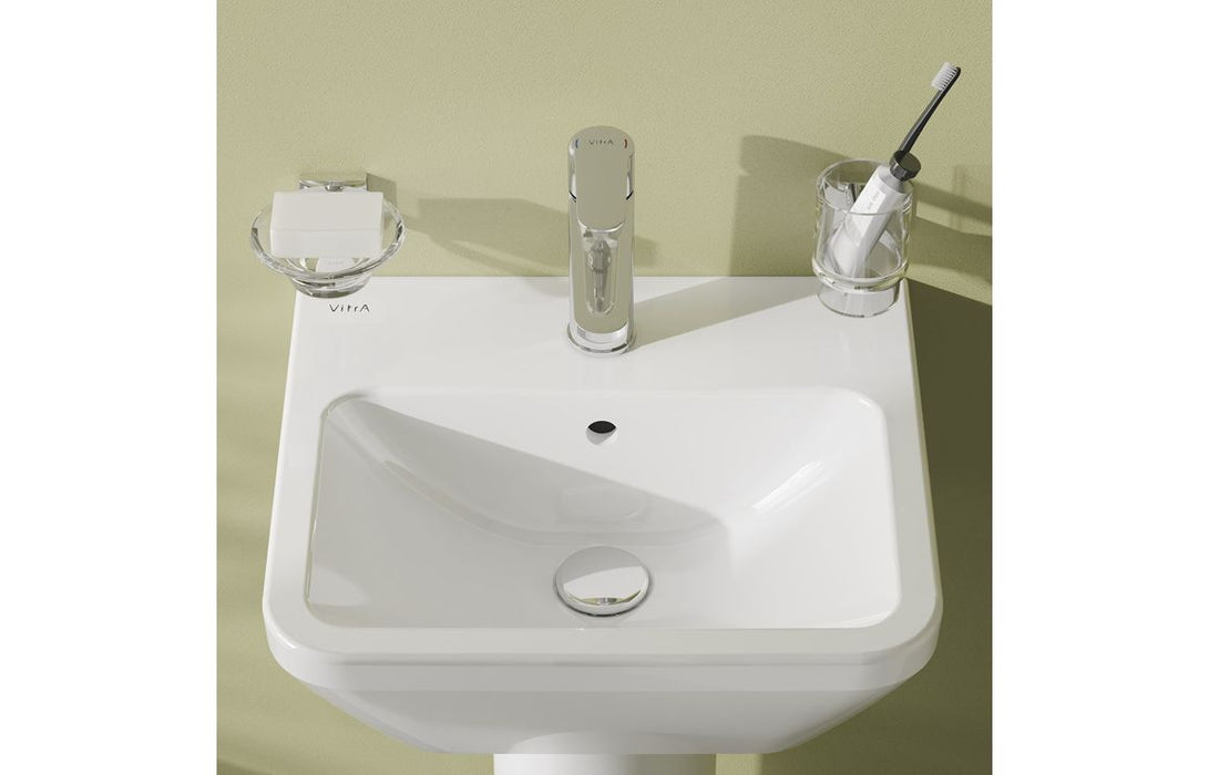 VitrA Integra 445x400mm 1TH Basin w/Overflow - White