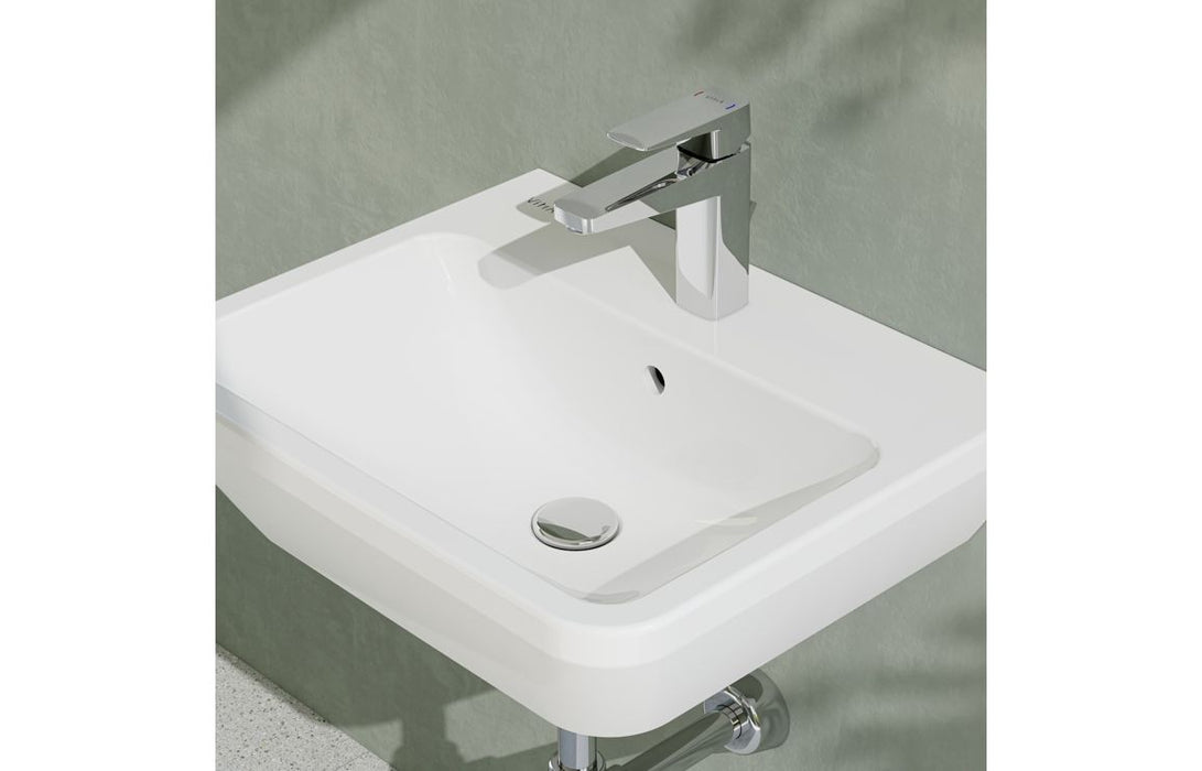 VitrA Integra 550x445mm 1TH Basin w/Overflow - White